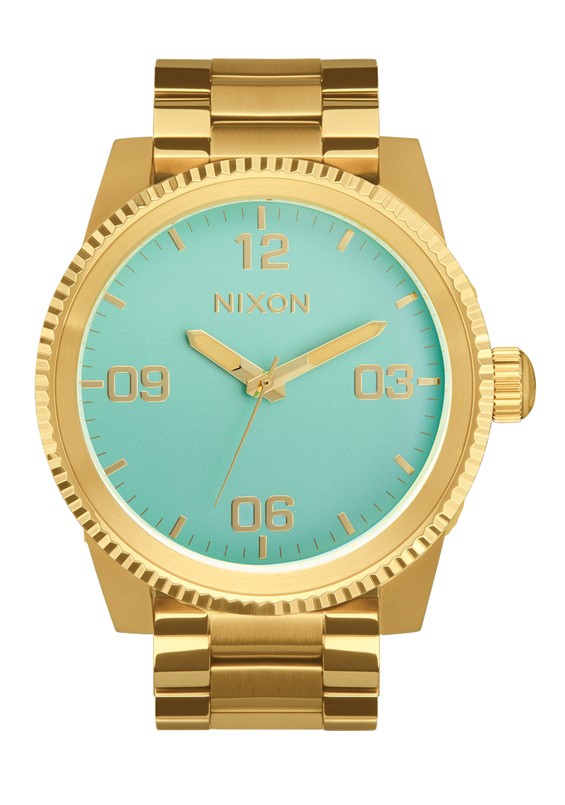 Corporal Stainless Steel Gold / Turquoise / Gold | Karmanow