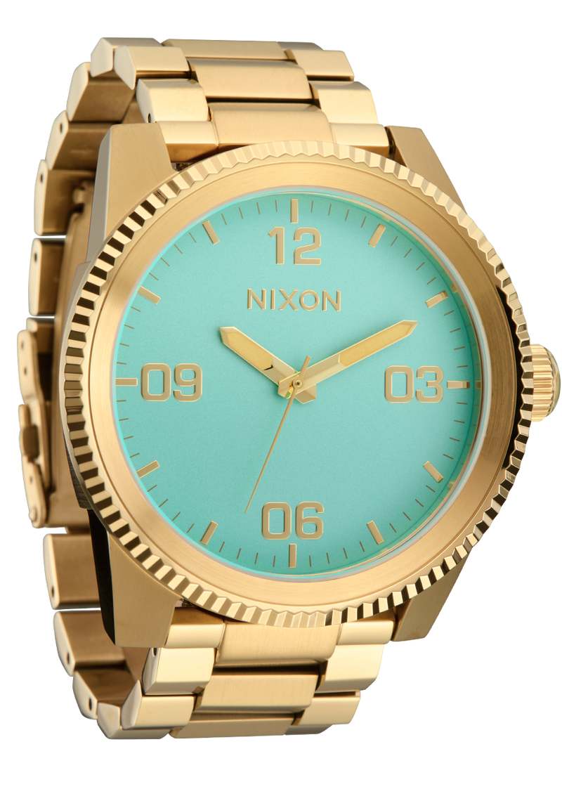 Corporal Stainless Steel Gold / Turquoise / Gold | Karmanow