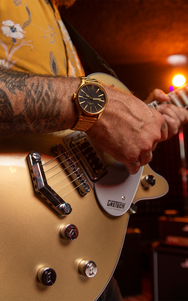 NIXON Sentry Stainless Steel Mens Watch Karma