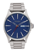 NIXON Sentry Stainless Steel Silver / Indigo | Karmanow