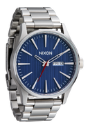 NIXON Sentry Stainless Steel Silver / Indigo | Karmanow