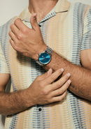 Sentry Stainless Steel Silver / Byron Blue Ombre