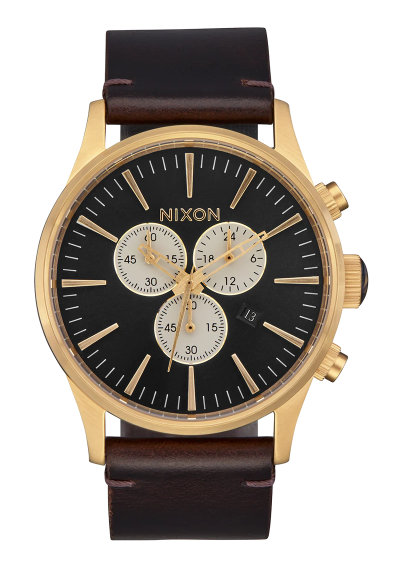 NIXON Sentry Chrono Leather | Karmanow