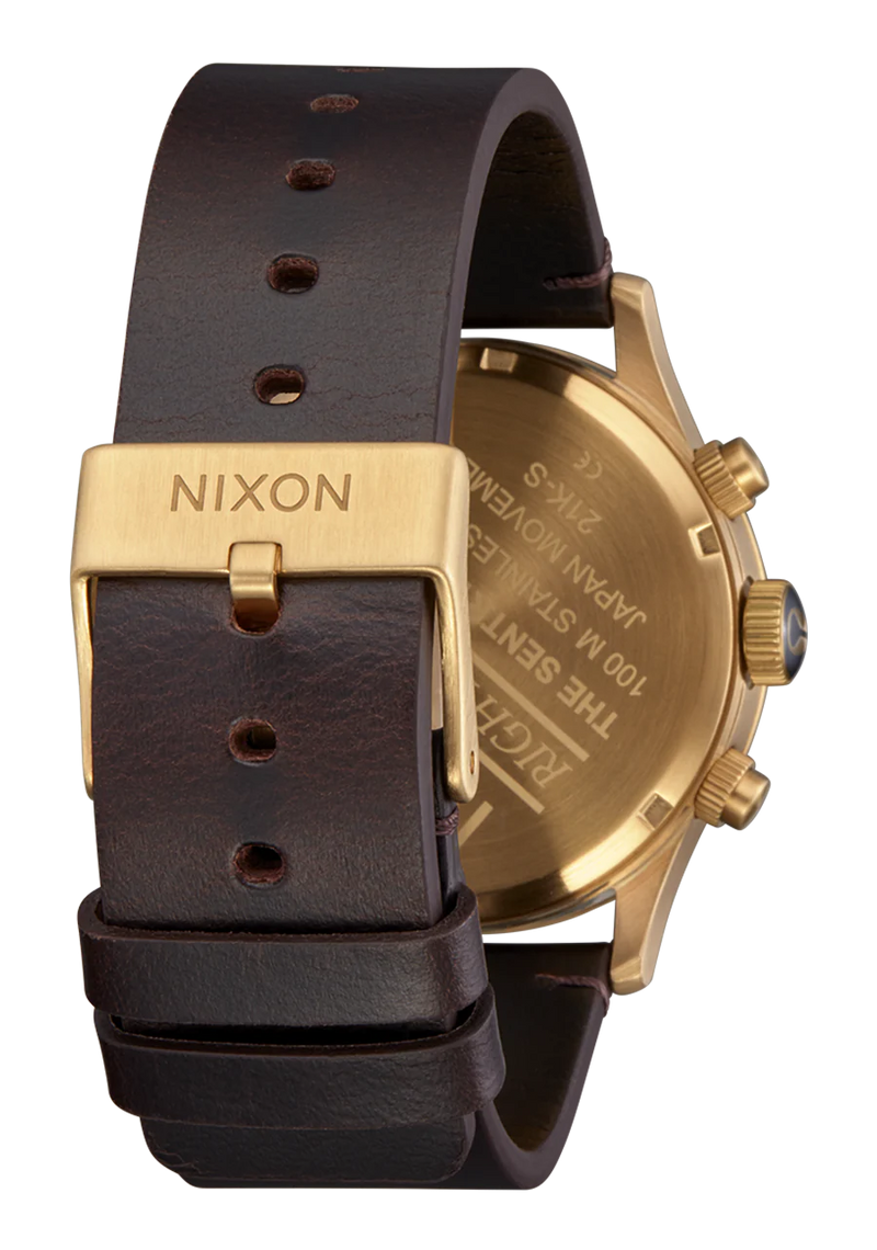 NIXON Sentry Chrono Leather | Karmanow