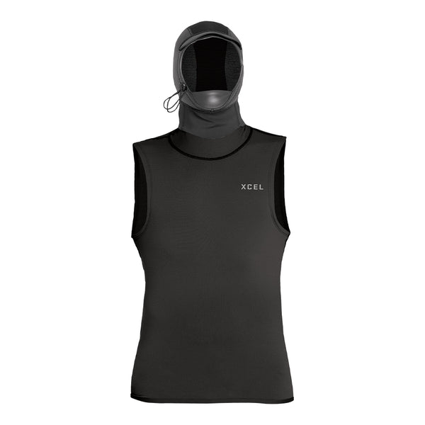 Xcel Men's Insulate-XR Vest W/2mm Hood W/Bill & Dam | Karmanow