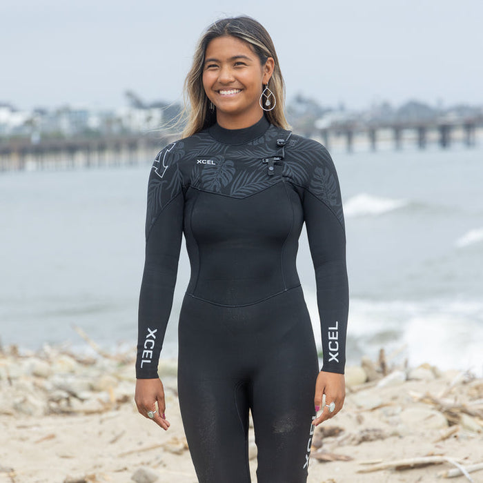 琉KING XCEL Women's Comp Full Wetsuit 4/3mm