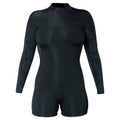 Women's Axis Long Sleeve Back Zip Boy Short Spring Wetsuit 2mm | Karmanow