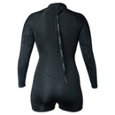 XCEL Women's Axis Long Sleeve Back Zip Boy Short Spring Wetsuit 2mm | Karmanow
