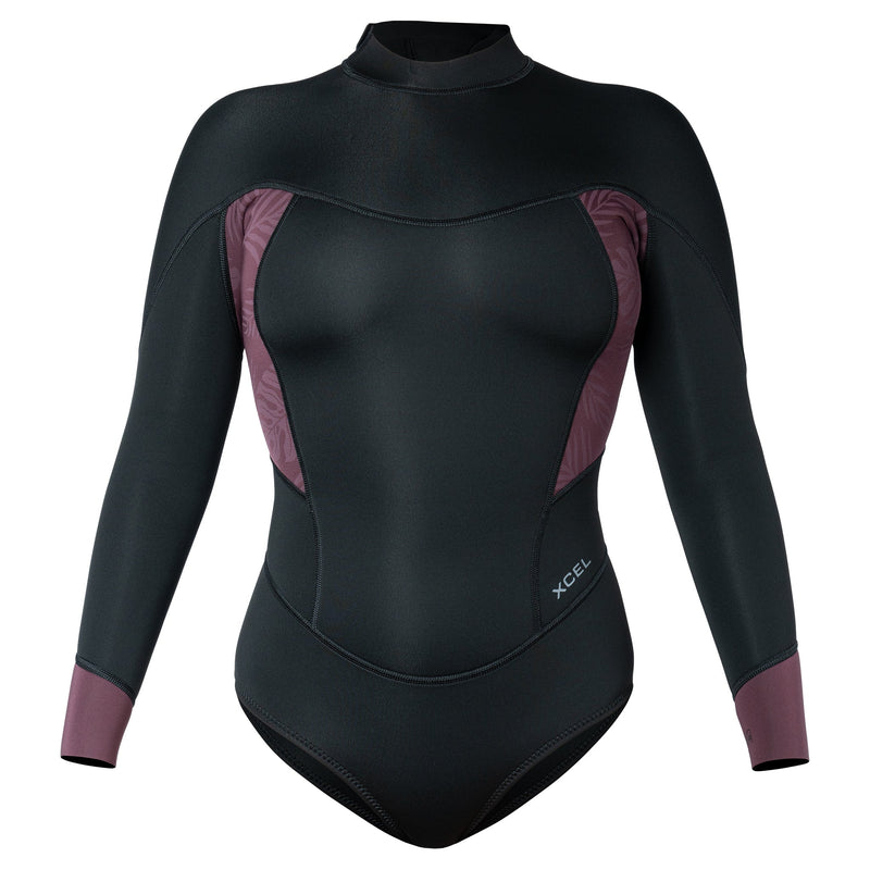Women's Axis Long Sleeve Back Zip Cheeky Cut Spring Wetsuit 2mm | Karmanow