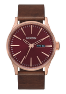 NIXON Sentry Leather Mens Watch | Karmanow
