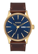 NIXON Sentry Leather Mens Watch | Karmanow