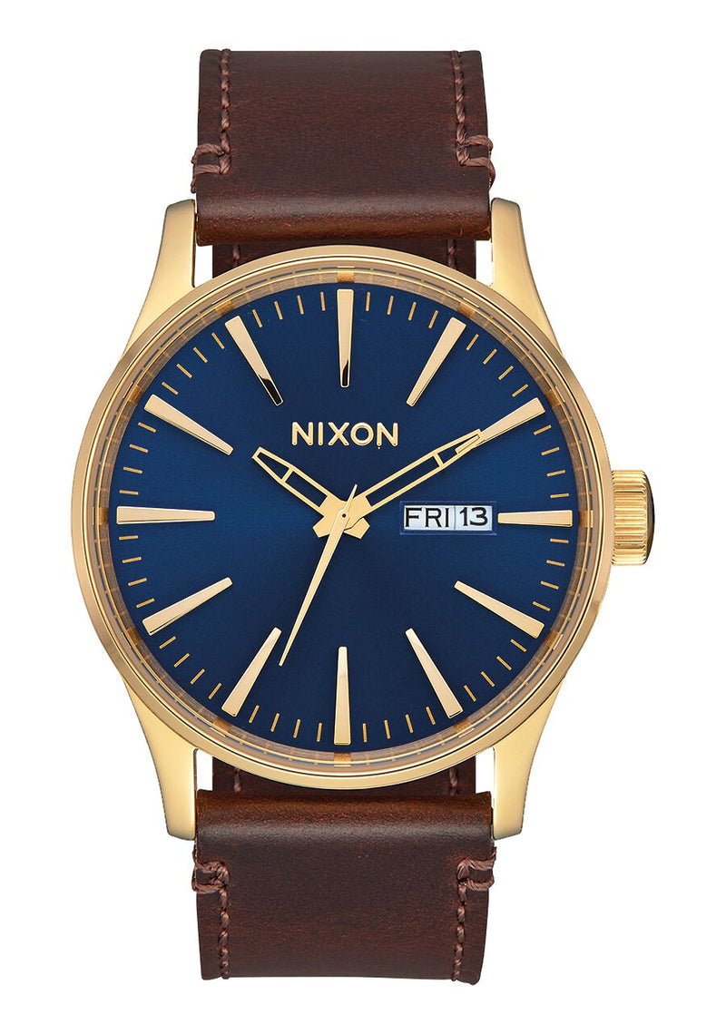 Buy NIXON Sentry Leather Mens Watch Karma