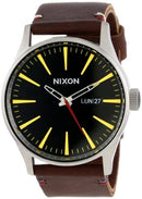 NIXON Sentry Leather Mens Watch | Karmanow