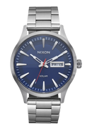 NIXON Sentry Solar Stainless Steel | Karmanow