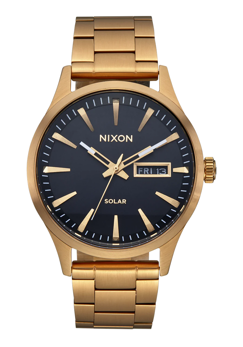 NIXON Sentry Solar Stainless Steel | Karmanow