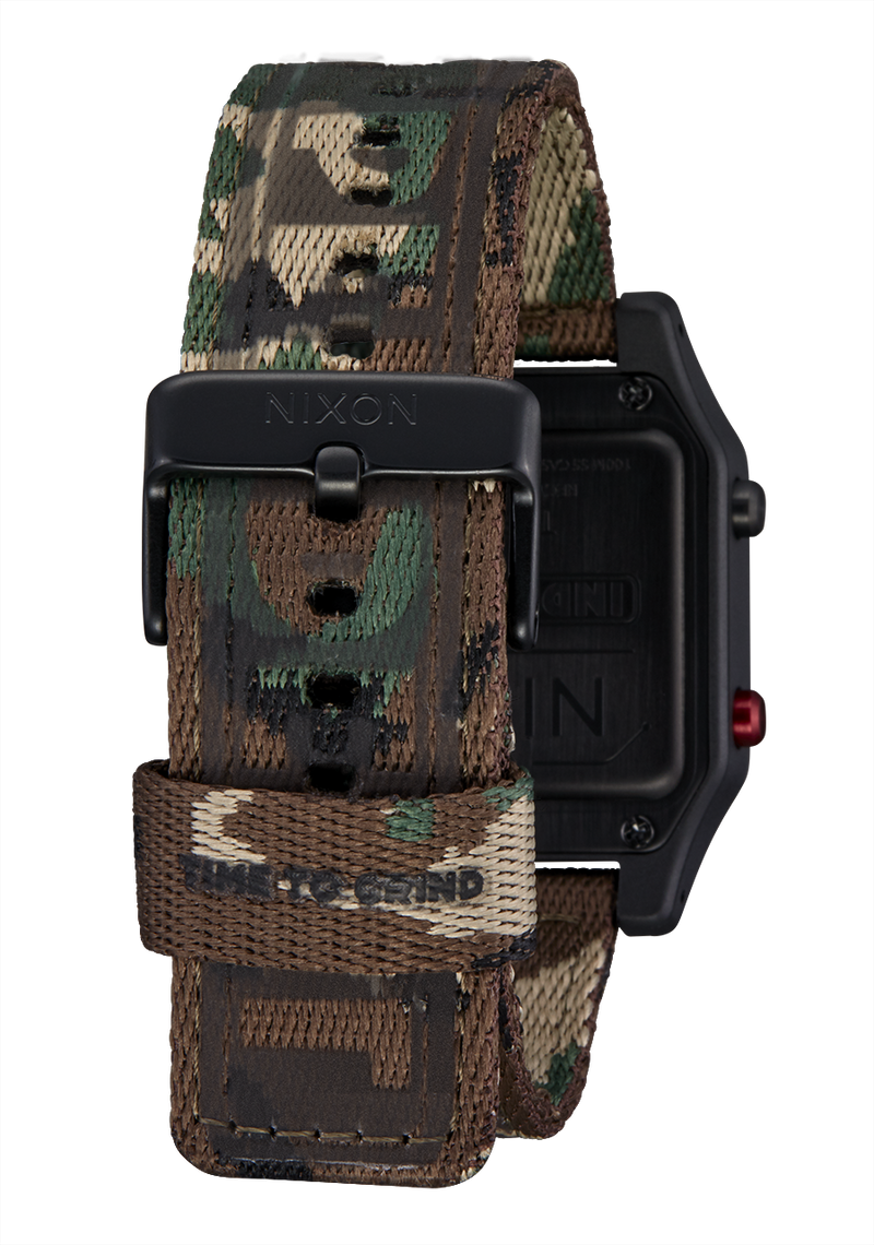 NIXON Independent Staple Unisex Watch - Black / Camo | Karmanow