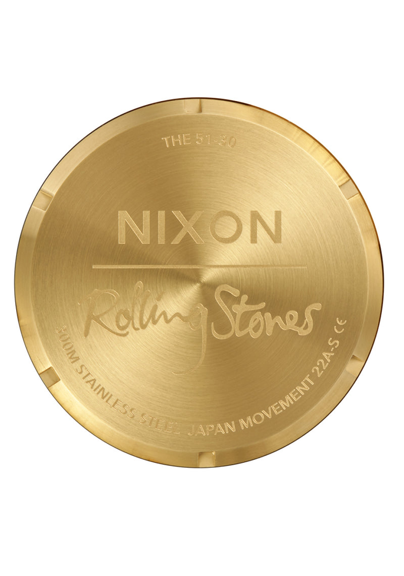 NIXON Rolling Stones 51-30 Gold/Black | Karmanow
