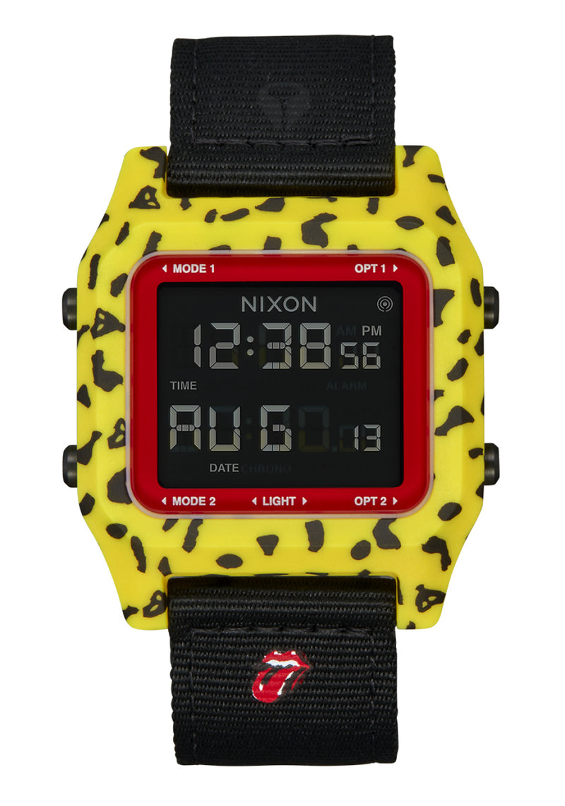 NIXON Rolling Stones Staple Yellow / Black | Karmanow