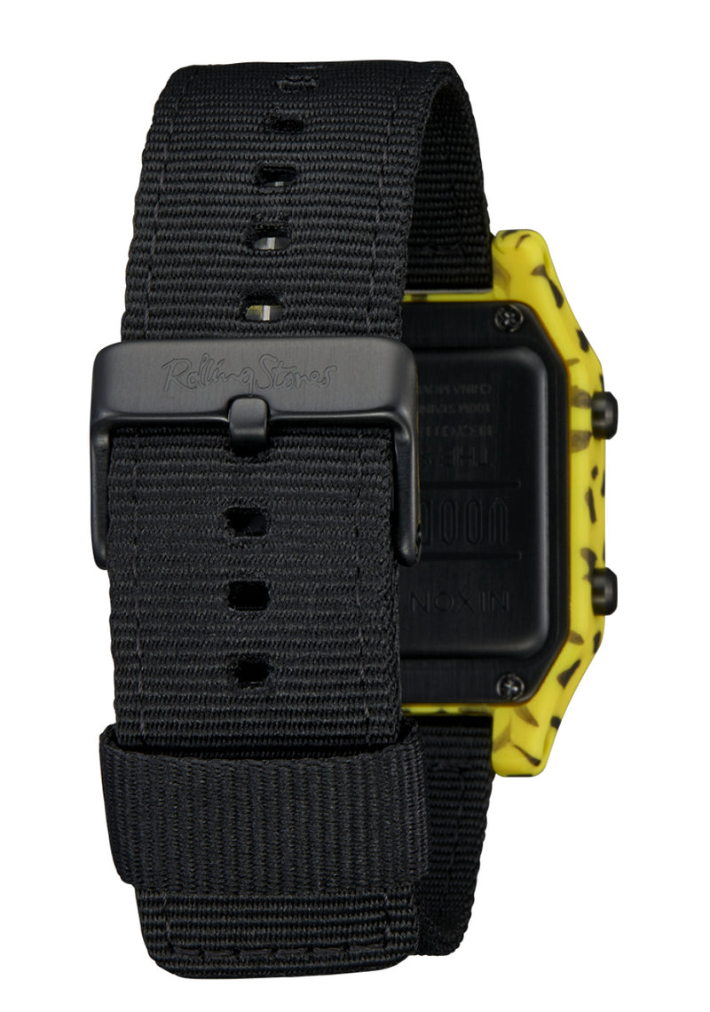 NIXON Rolling Stones Staple Yellow / Black | Karmanow