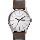 NIXON Sentry Leather Mens Watch | Karmanow