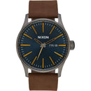 NIXON Sentry Leather Mens Watch | Karmanow