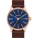 NIXON Sentry Leather Mens Watch | Karmanow