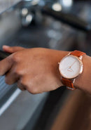 NIXON Kensington Leather Women's Watch | Karmanow