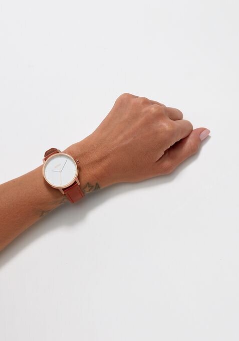 NIXON Kensington Leather Women's Watch | Karmanow
